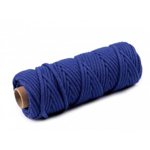 Baumwollkordel Rund 5mm · Blau