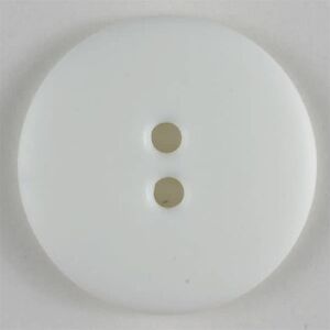 Dill Modeknopf 15mm - Weiß - matt