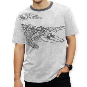 T-Shirt für Männer "Krokodil"...