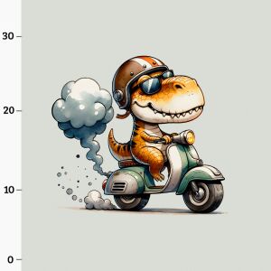 Dino Motorroller (Panel) Jersey
