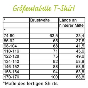 T-Shirt Einhorn (Nähset)
