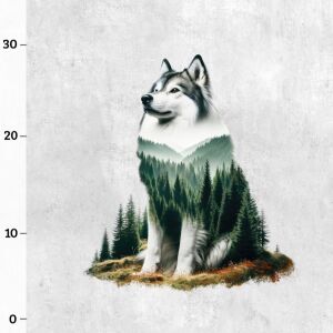 Wolf (Wild Spirit) Panel XL Jersey