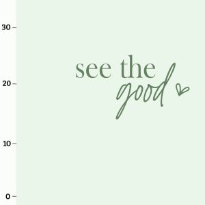 XL Panel 2er SET, &quot;see the good&quot;, Jersey