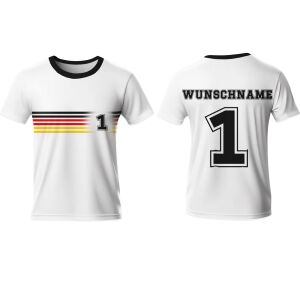 EM T-Shirt Deutschland (N&auml;hset)